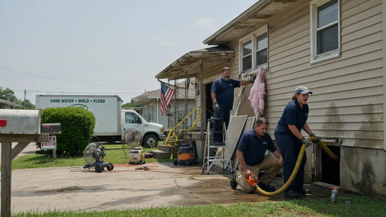 Water Damage Repair in South Wilmington, IL near me